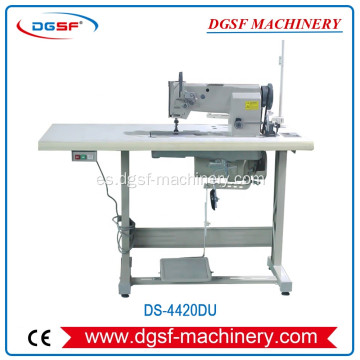 Máquina de coser de cerradura para caminar de dos agujas pesadas DS-4420DU